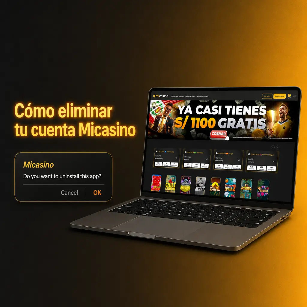 Pasos para eliminar tu cuenta en Micasino: contactar soporte, solicitar cierre, verificar identidad y recibir confirmación por correo.