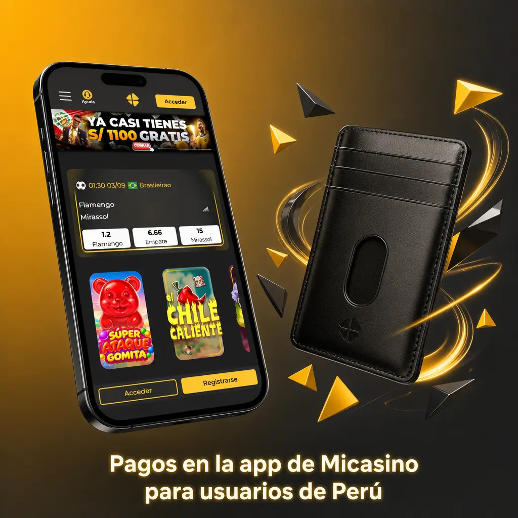 Métodos de pago en la app de Micasino para depósitos y retiros de usuarios en Perú: Monnet, ALPS, PayPhone, SafetyPay y GammaG