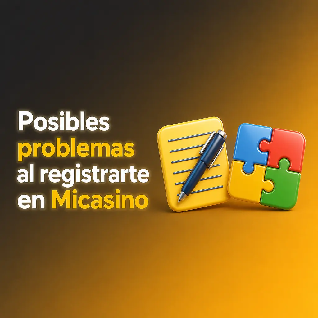 Soluciones a problemas comunes de registro y verificación en Micasino: DNI borroso, correo duplicado, código SMS y más.